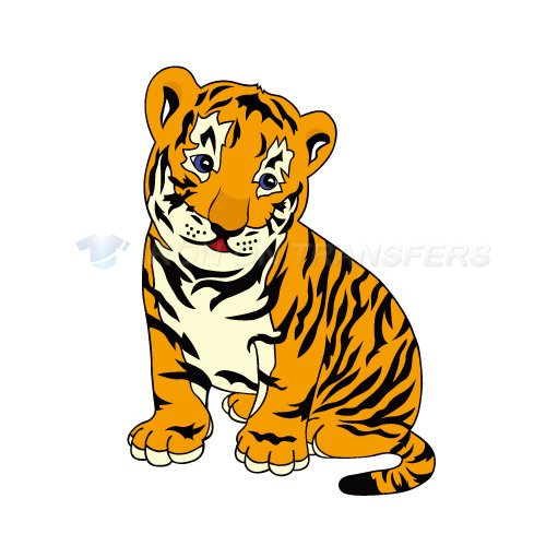 Tiger Iron-on Stickers (Heat Transfers)NO.8877